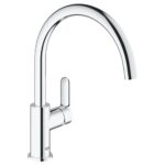 Μπαταρία Κουζίνας Grohe Bauedge Χρωμέ 31233000